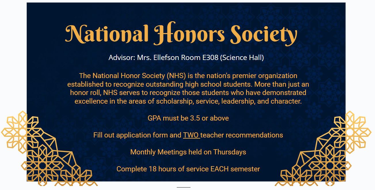NHS Announcement